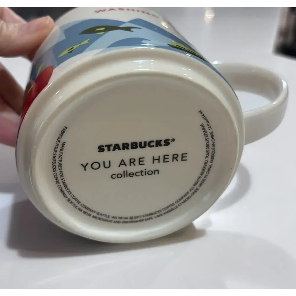 STARBUCKS Washington 2015 You Are Here Collection 14oz Coffee Mug
